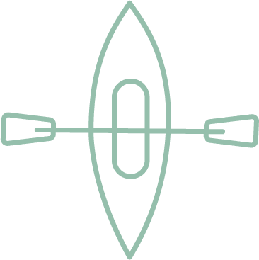 canoe icon green