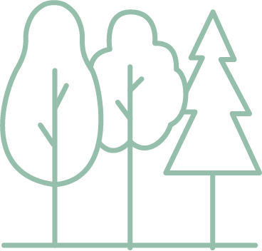 Trees icon green